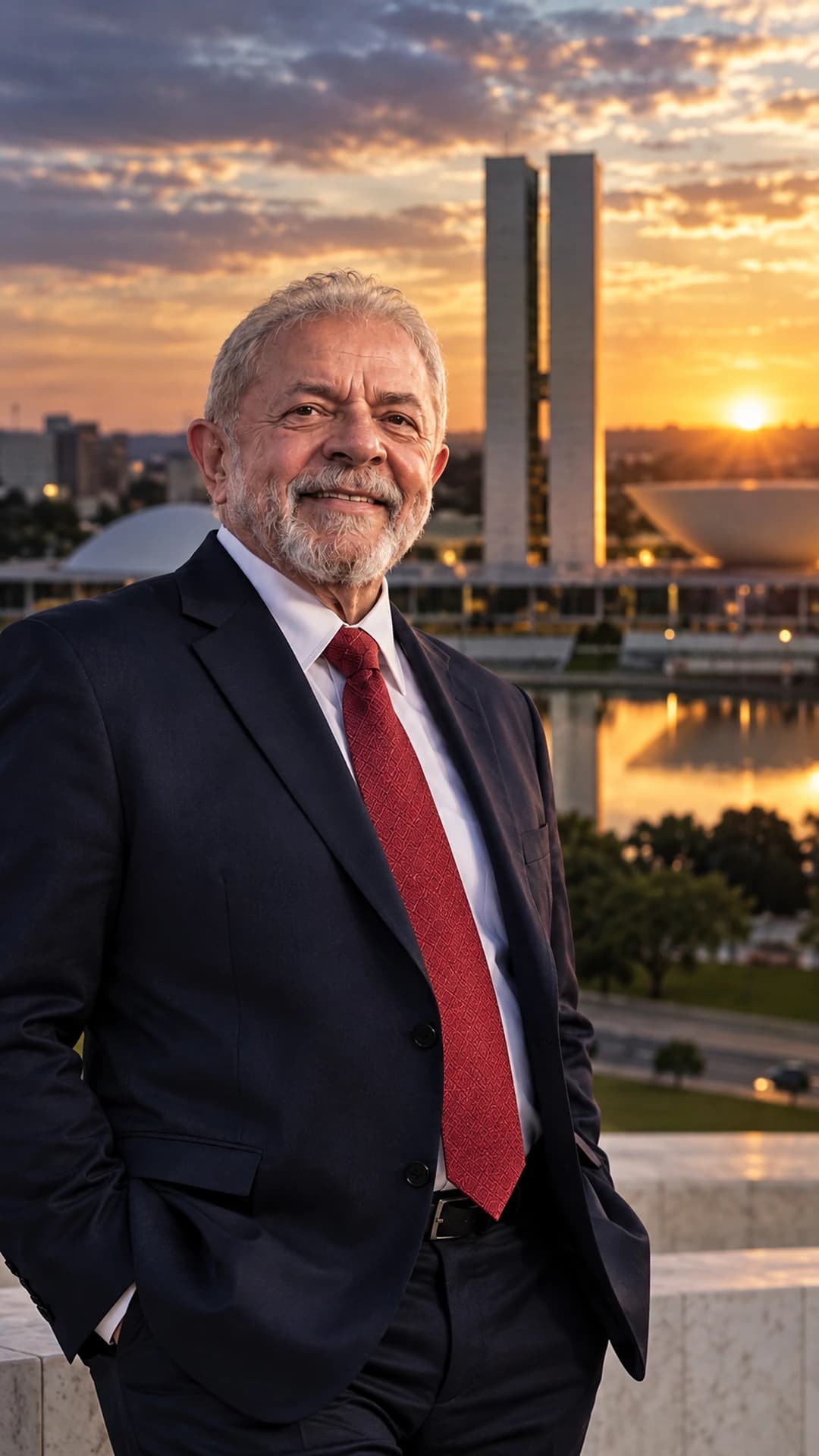 Lula em uma composição editorial