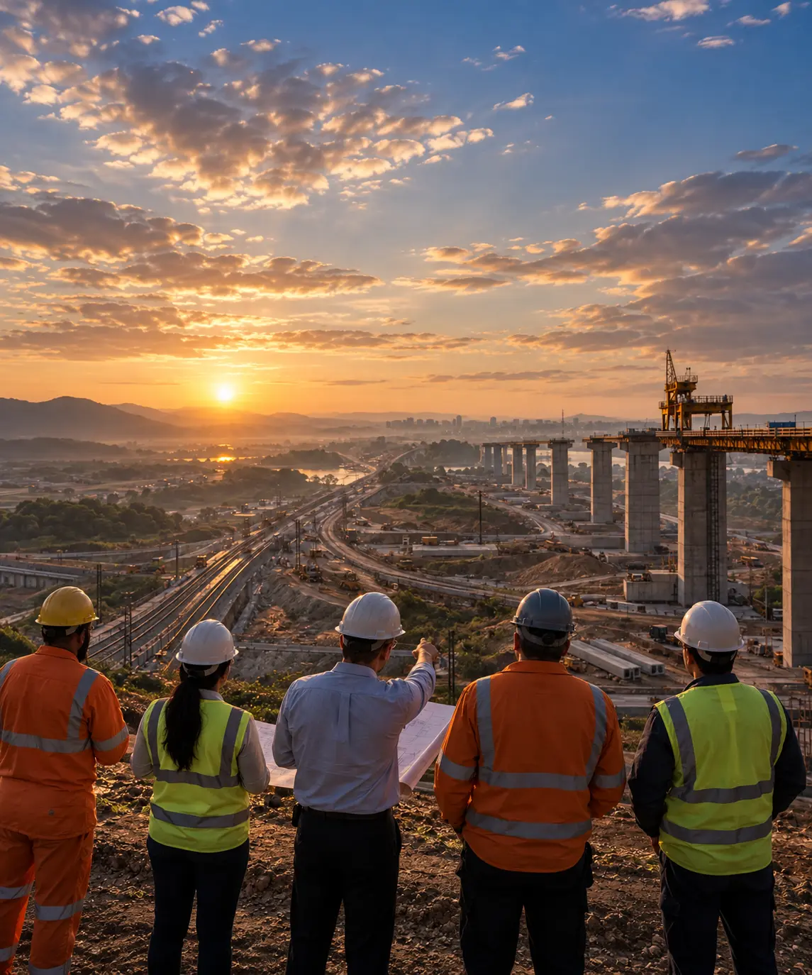 Obra de infraestrutura em andamento