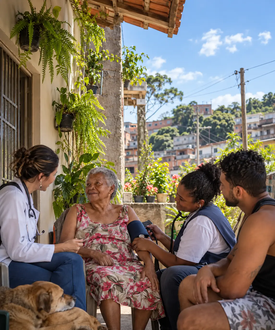 Atendimento de saúde próximo à comunidade